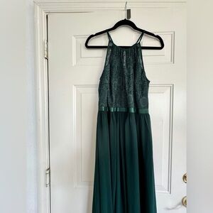 NWOT Lovely Deep Green Dress